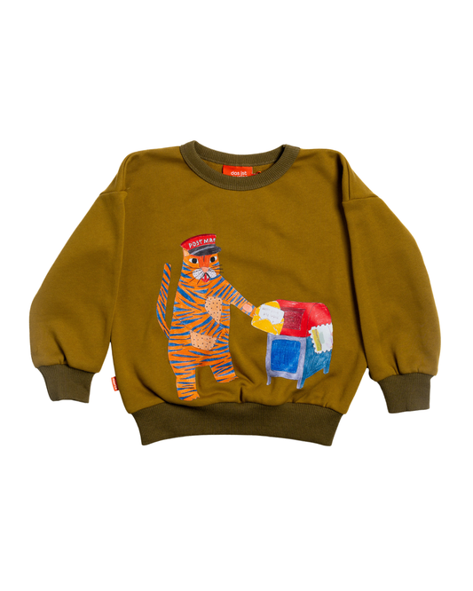 Das Ist Maurice French Terry Pullover | Tiger the Postie