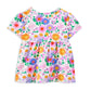 Milky Sunshine Floral Swing Tee
