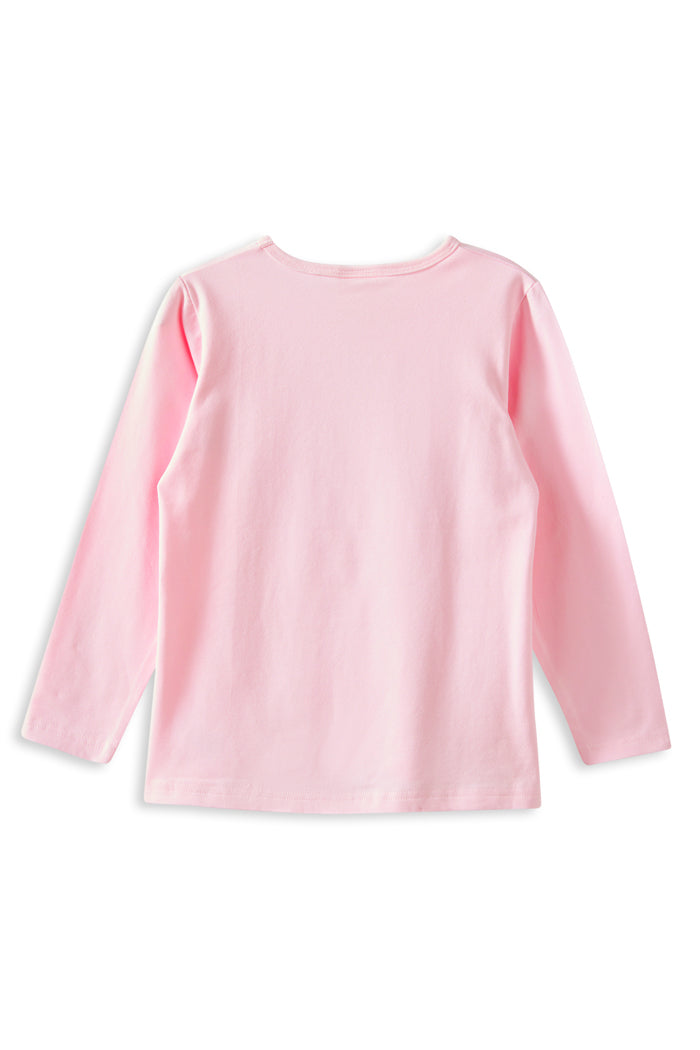 Milky Meadow Bunny Long Sleeve Tee Blush Pink  *Pre-Order*