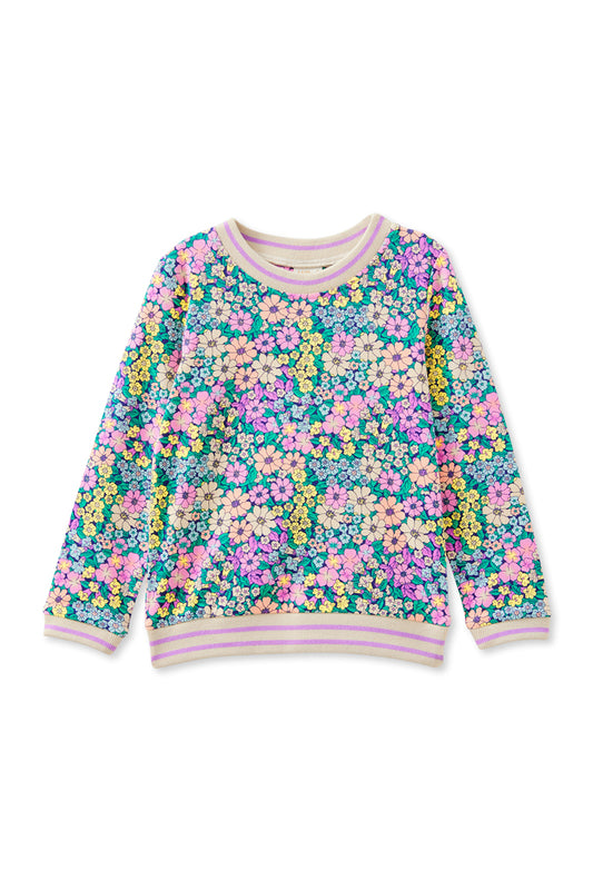 Milky Posie Patch Top Floral