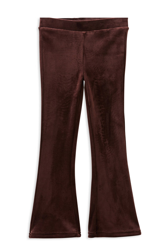Milky Espresso Velour Flares
