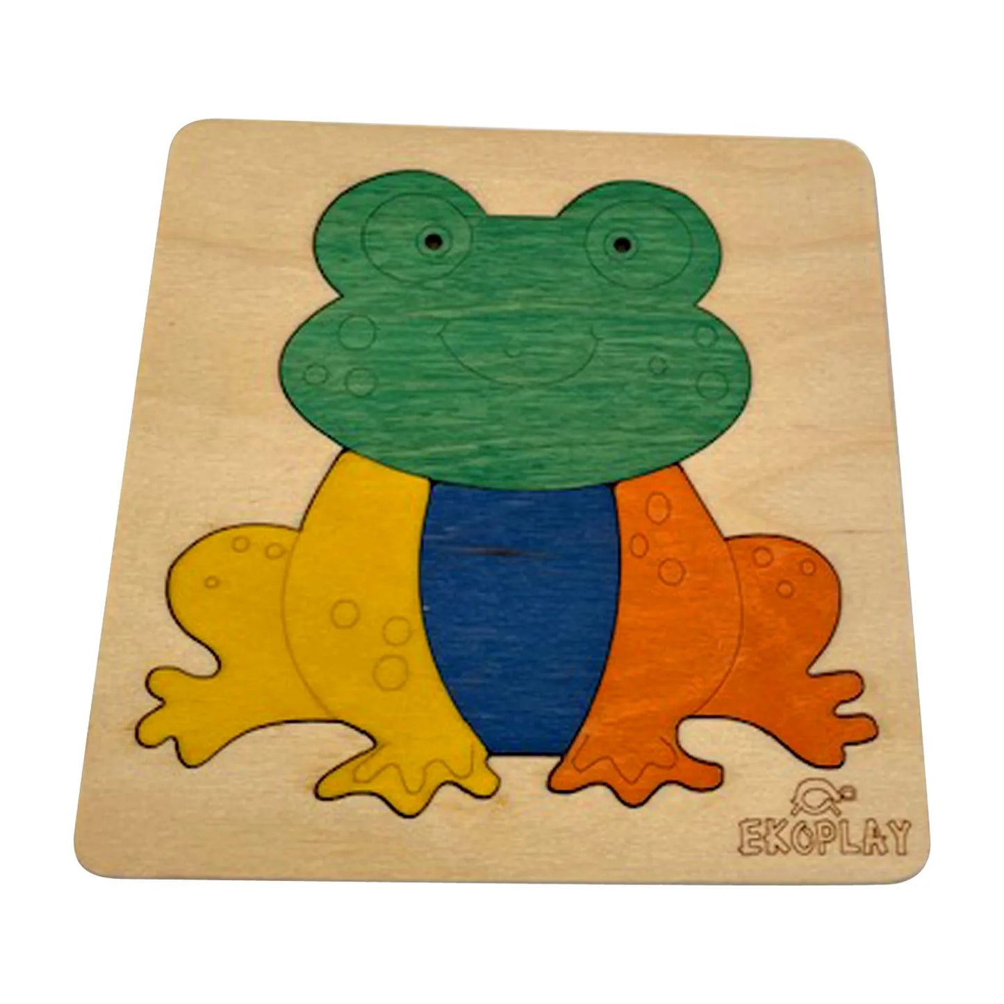 EKOPLAY Puzzle Happy Frog