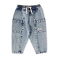 Goldie + Ace Kit Denim Pocket Light Denim