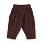 Goldie + Ace Kit Corduroy Pocket Pant Brown