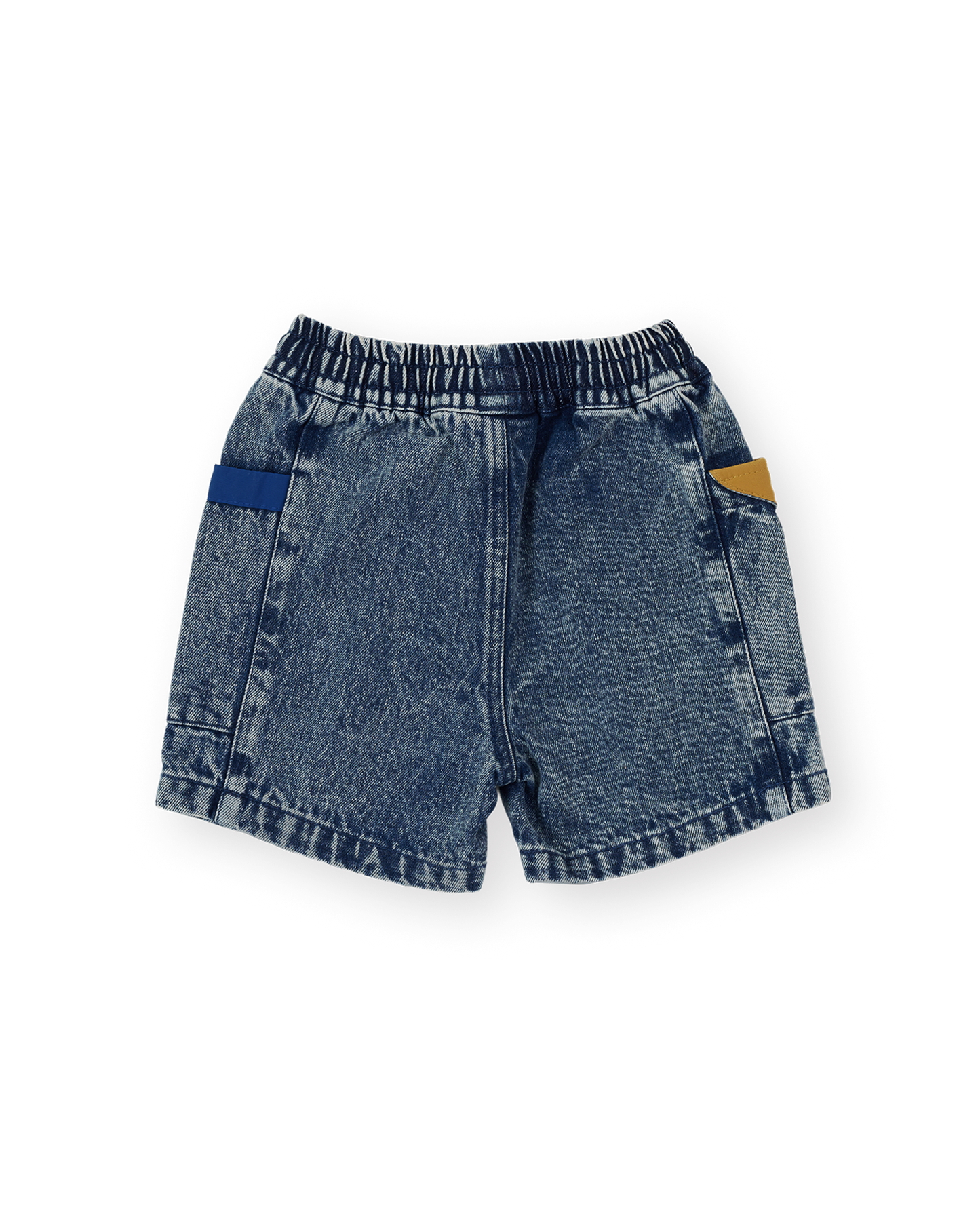Goldie + Ace Colour Block Vintage Denim Shorts