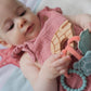Little Big Friends Wooden Rattle | Ocean