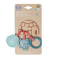 Little Big Friends Wooden Rattle | Ocean
