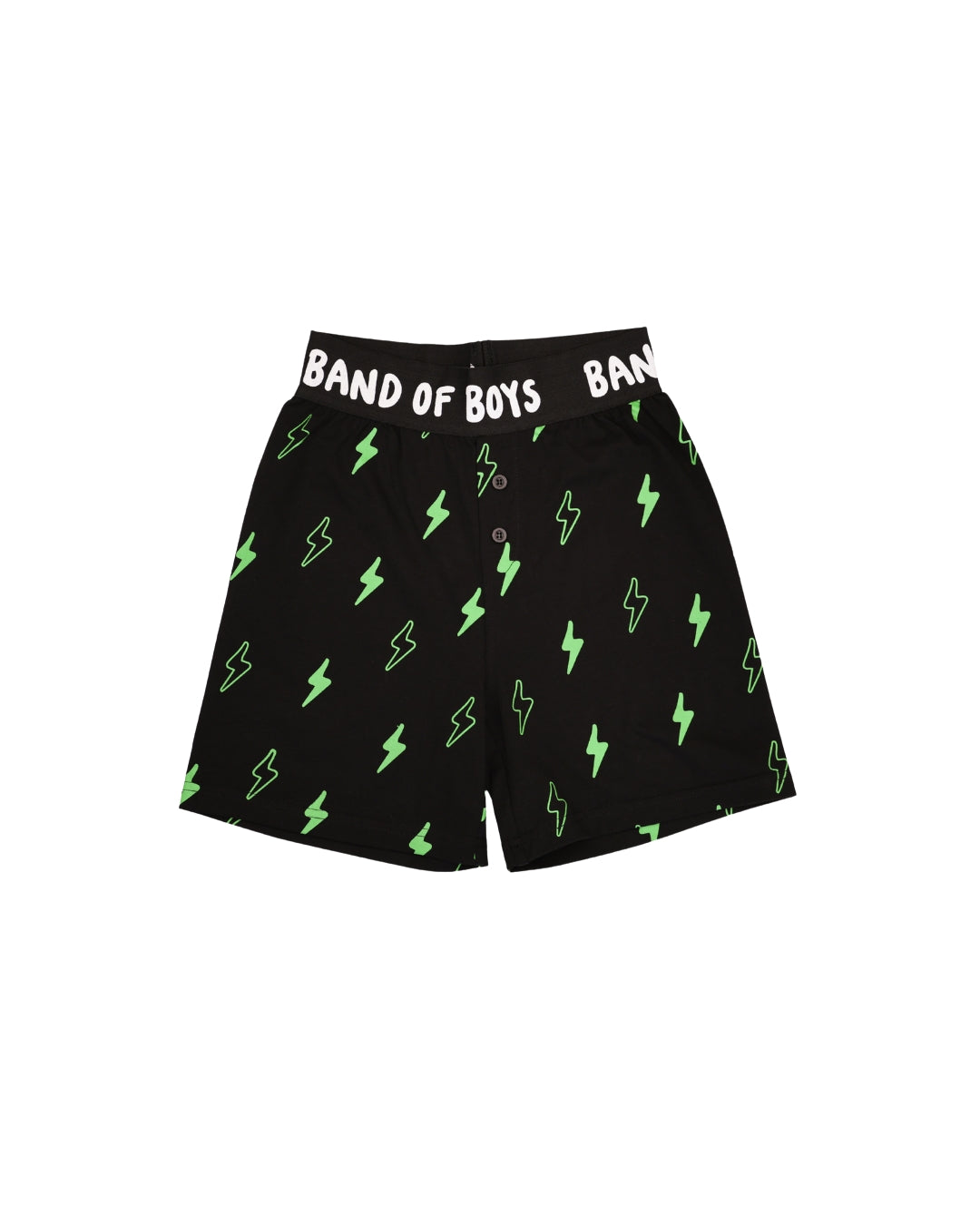 Band of Boys Black Smiley Pyjamas