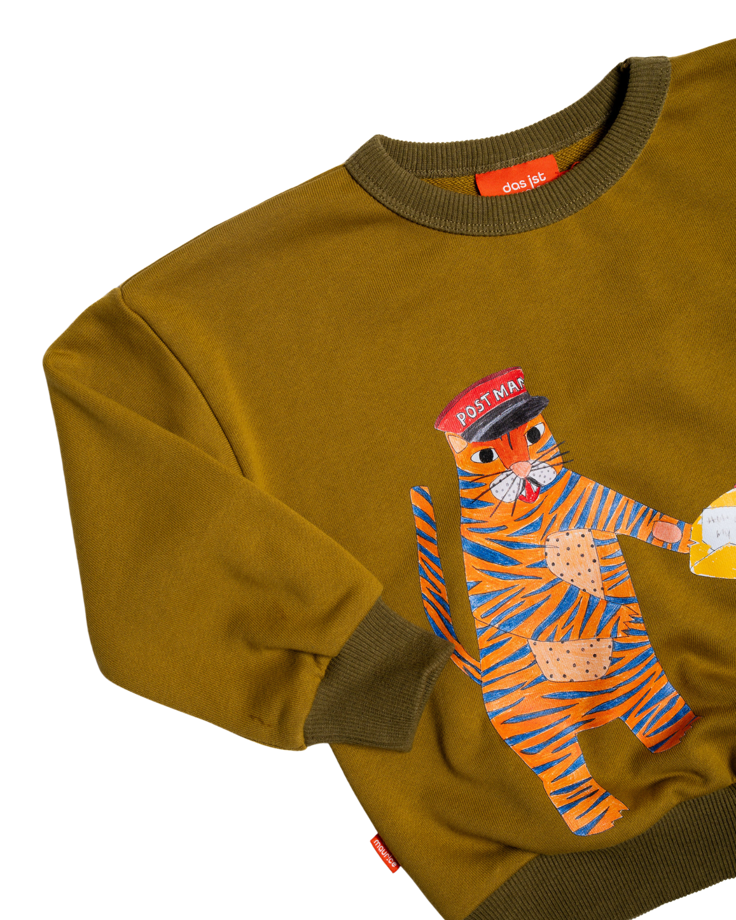 Das Ist Maurice French Terry Pullover | Tiger the Postie