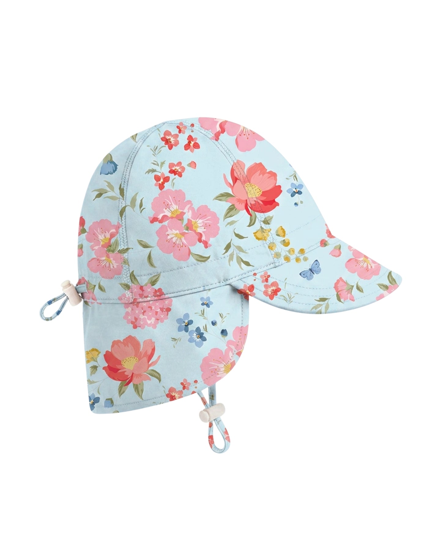 Toshi Swim Flap Cap Twinkle Aqua Garden