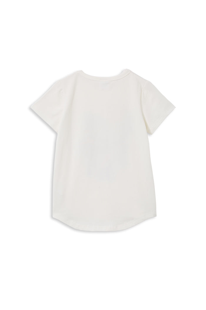 Milky Burn Out Tee