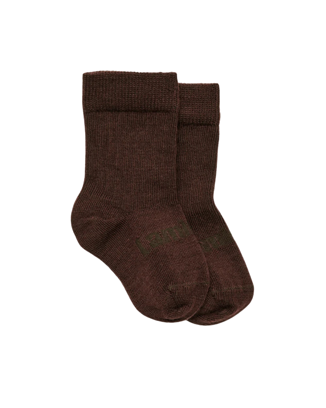 Lamington Merino Crew Socks Cacao