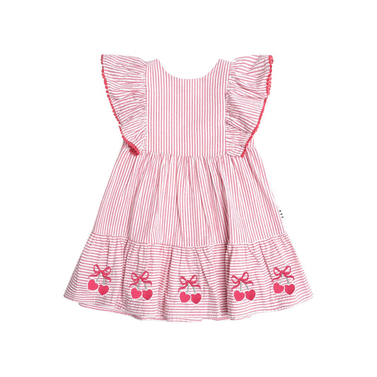 Huxbaby Cherry Pie Stripe Dress