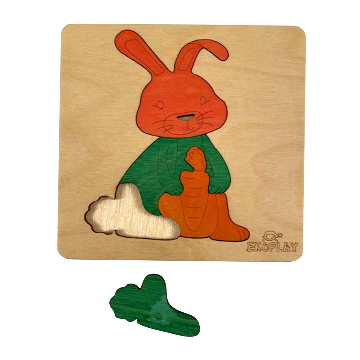 EKOPLAY Puzzle Happy Rabbit
