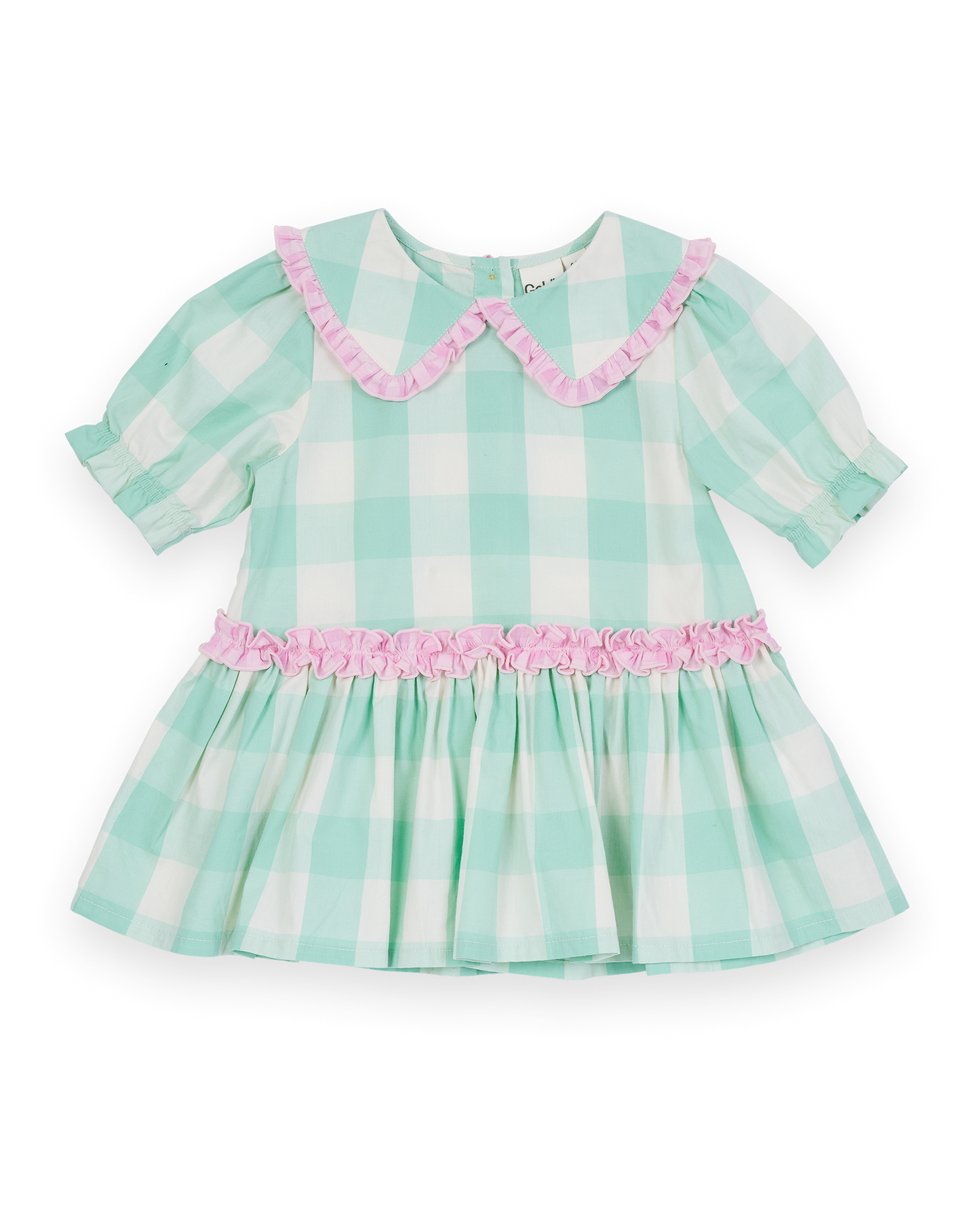 Goldie + Ace Gingham Collar Dress