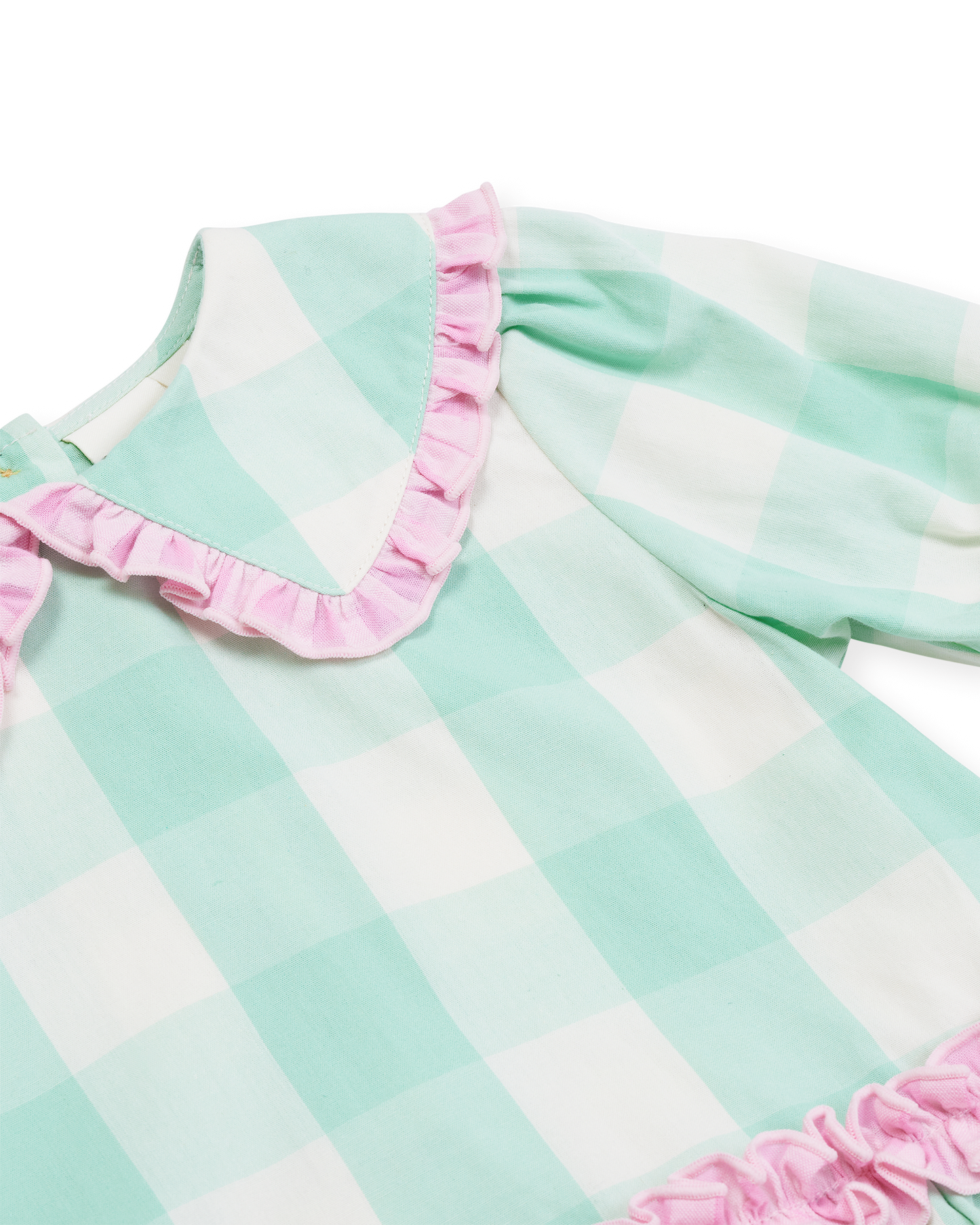 Goldie + Ace Gingham Collar Dress