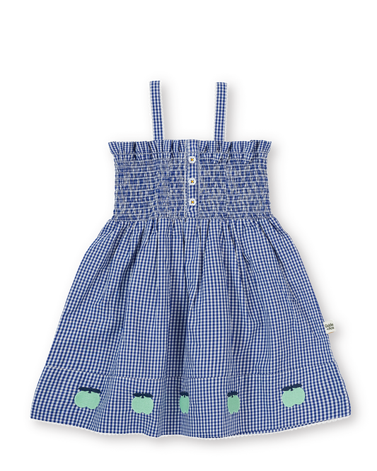 Goldie + Ace Shirred Gingham Apple Dress