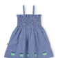 Goldie + Ace Shirred Gingham Apple Dress