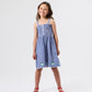 Goldie + Ace Shirred Gingham Apple Dress