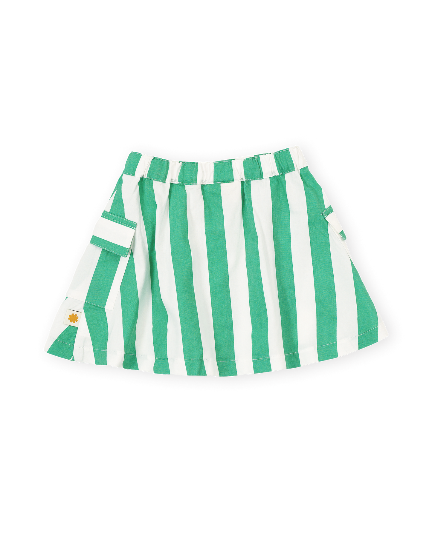 Goldie + Ace Happy Stripe Pocket Skirt