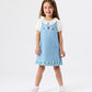 Goldie + Ace Wild Strawberry Pinafore Dress