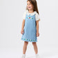Goldie + Ace Wild Strawberry Pinafore Dress