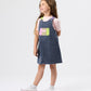Goldie + Ace Colour Pop Pinafore Dress