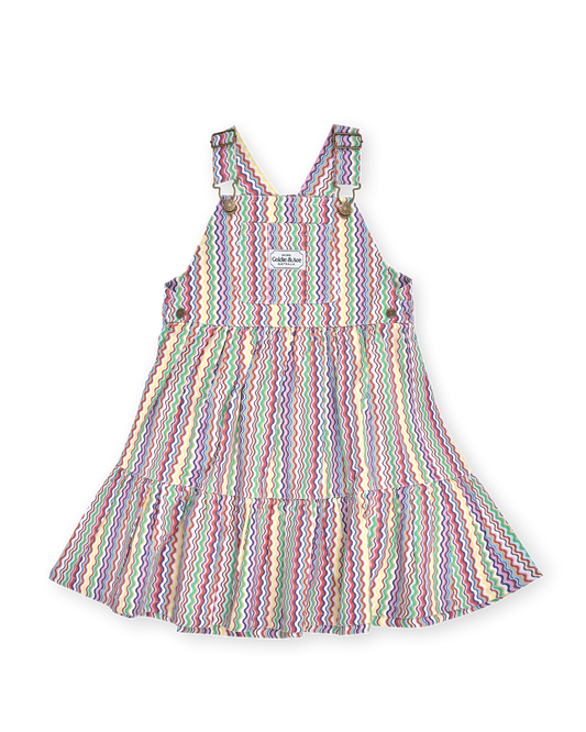 Goldie + Ace Ric Rac Tully Tiered Dress