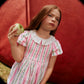 Goldie + Ace Antique Stripe Strawberry Flo Smocked Dress