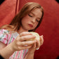 Goldie + Ace Antique Stripe Strawberry Flo Smocked Dress