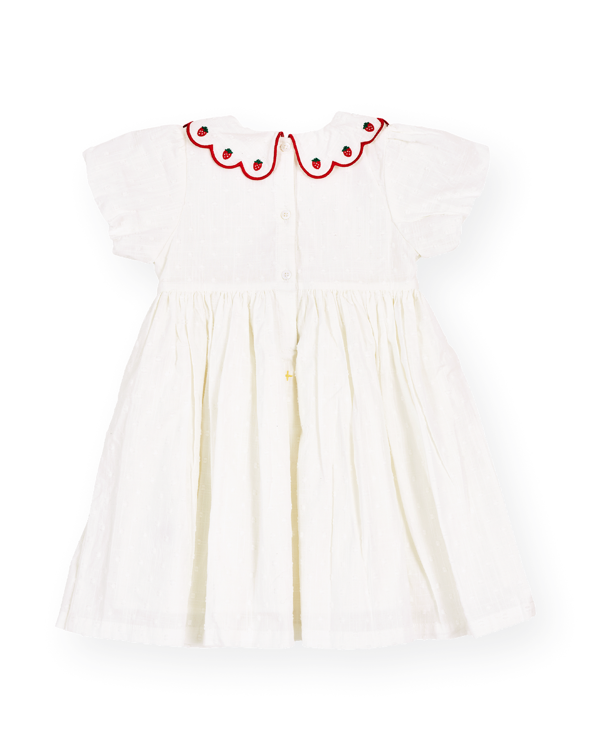 Goldie + Ace Sweet Strawberry Flo Smocked Dress