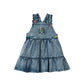Goldie + Ace The Smurfette Pinafore Denim Dress