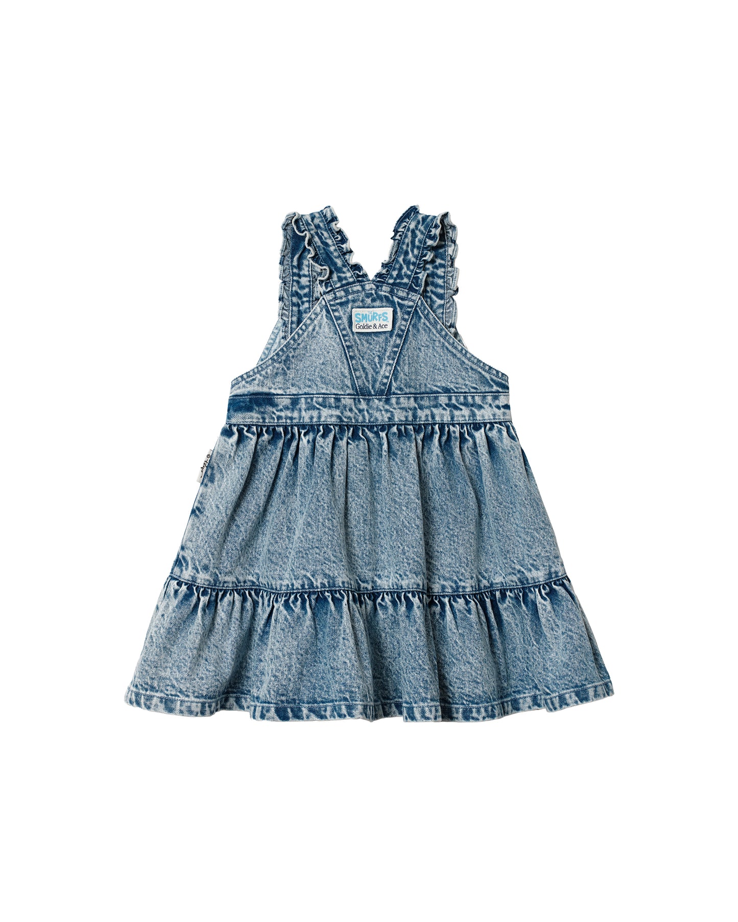 Goldie + Ace The Smurfette Pinafore Denim Dress