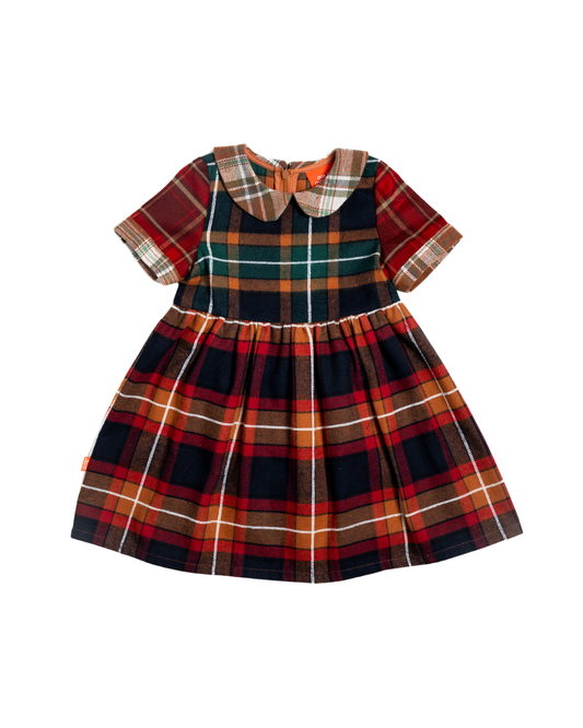 Das Ist Maurice Empire Dress | Tartan