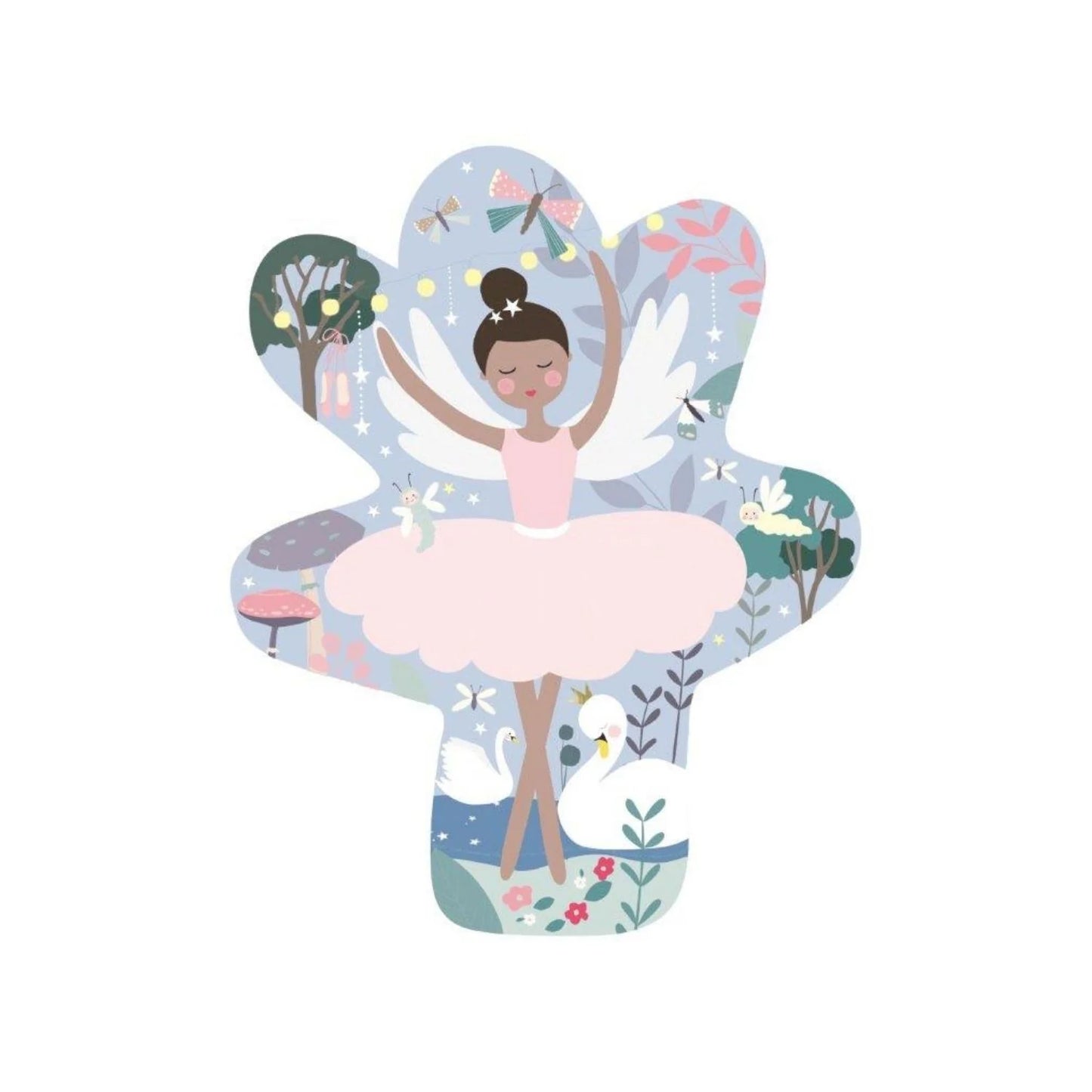 Floss & Rock Shaped Puzzle 12pc | Enchanted