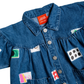 Das Ist Maurice  Denim Smock Dress | Stamps