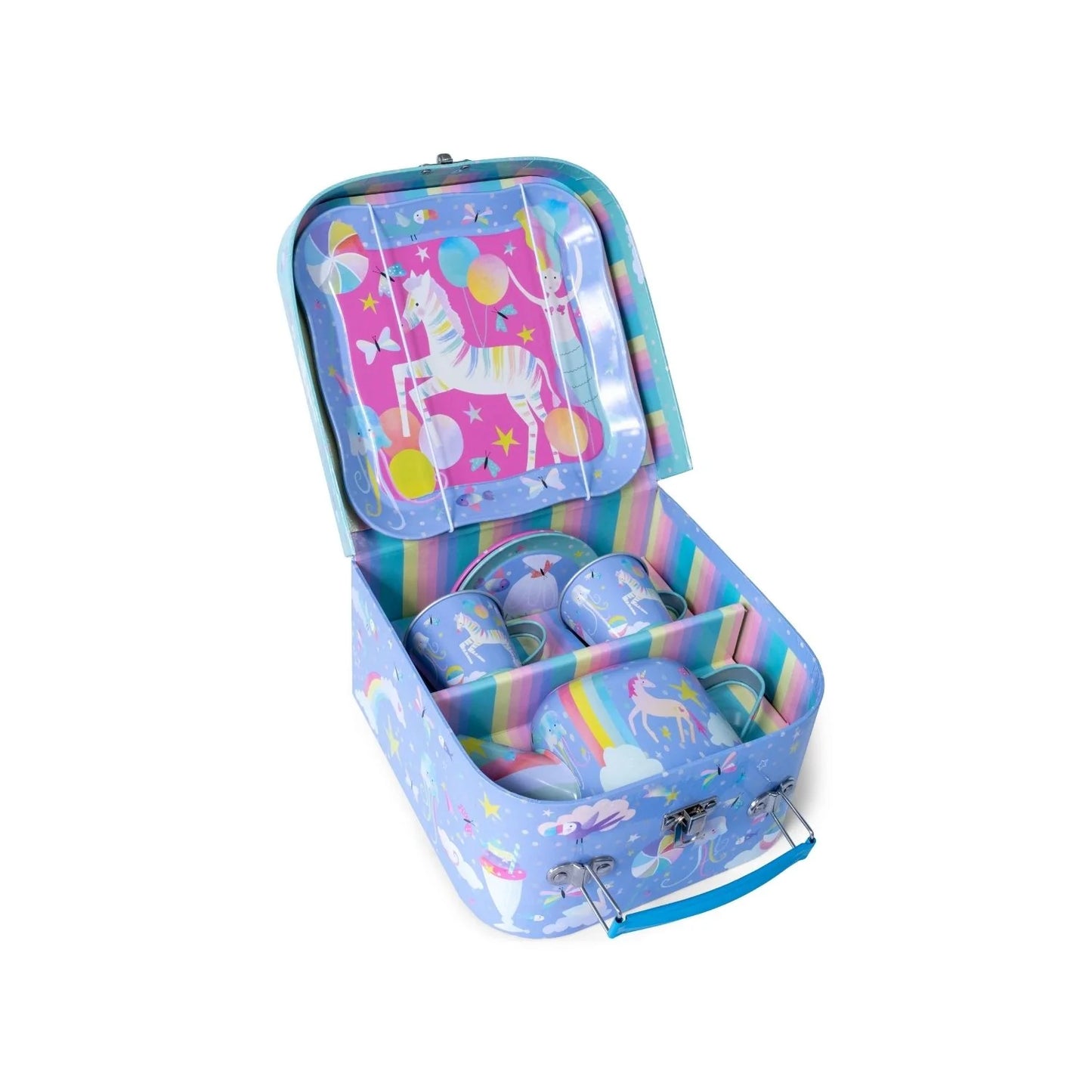 Floss & Rock 7 Piece Tin Tea Set | Fantasy