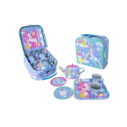 Floss & Rock 7 Piece Tin Tea Set | Fantasy
