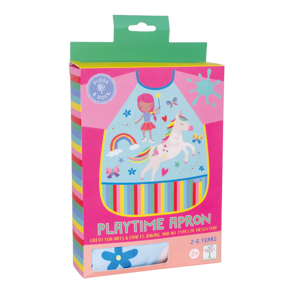 Floss & Rock Messy Apron Rainbow Fairy