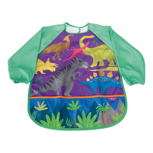 Floss & Rock Messy Apron Dinosaur