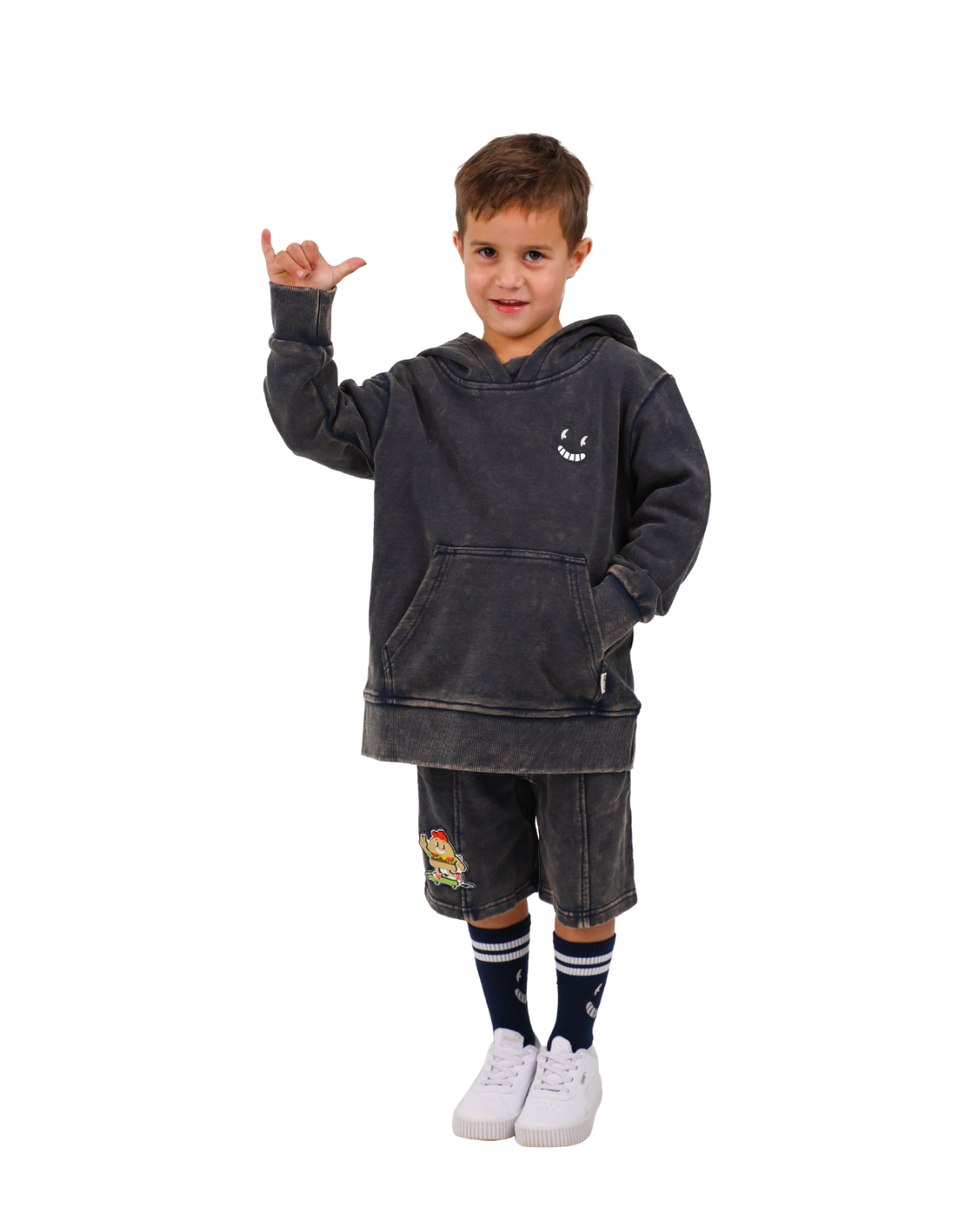 Band of Boys Navy Wash Burger Hood