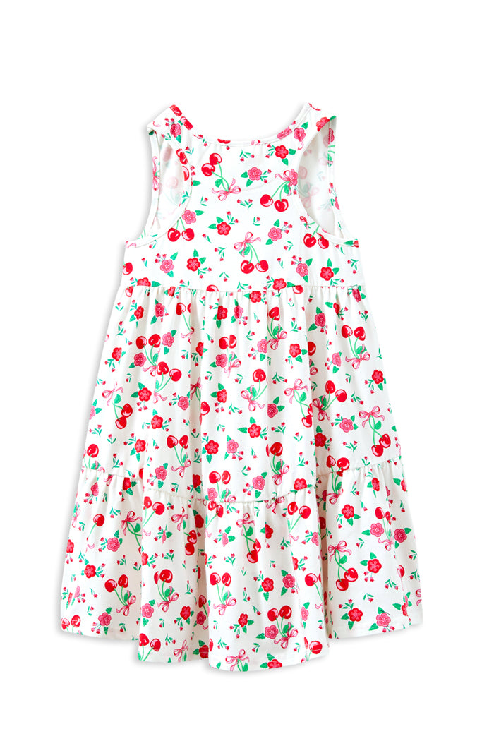 Milky Sweet Cherry Dress