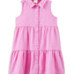 Milky Pink Twill Dress
