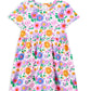 Milky Sunshine Floral Dress