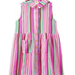 Milky Crinkle Stripe Dress
