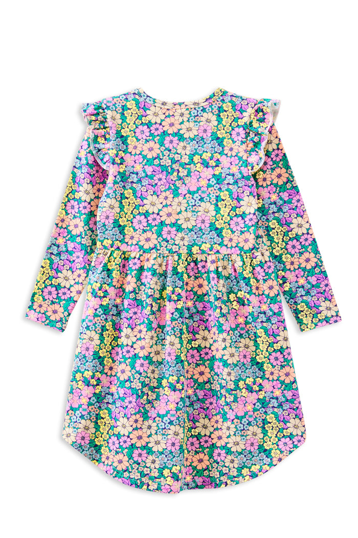Milky Posie Patch Dress Floral
