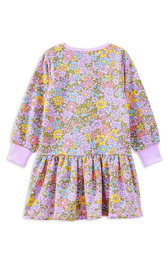 Milky The Sunshine Club Sweater Dress Floral
