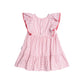 Huxbaby Cherry Pie Stripe Dress
