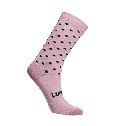 Lamington Child Merino Crew Socks Thistle