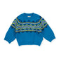 Goldie + Ace Apres Ski Knit Jumper Blue